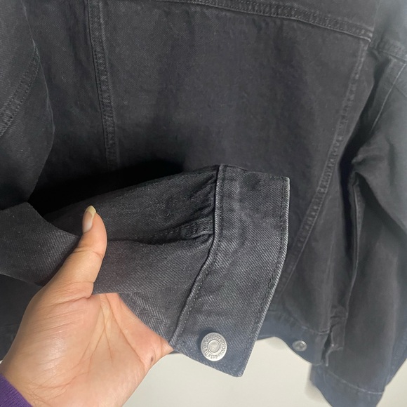 Old Navy Black Denim Jacket - Picture 4 of 4